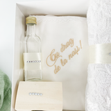 Trusou botez complet cu hainute si lumanare personalizata hand made - Martin