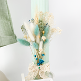 Trusou botez complet cu hainute si lumanare personalizata hand made - Martin