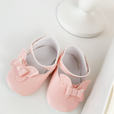 Trusou botez complet cu rochita eleganta si lumanare personalizata manual - Lena