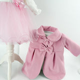 Rochie bebelusi botez cu palton si turban