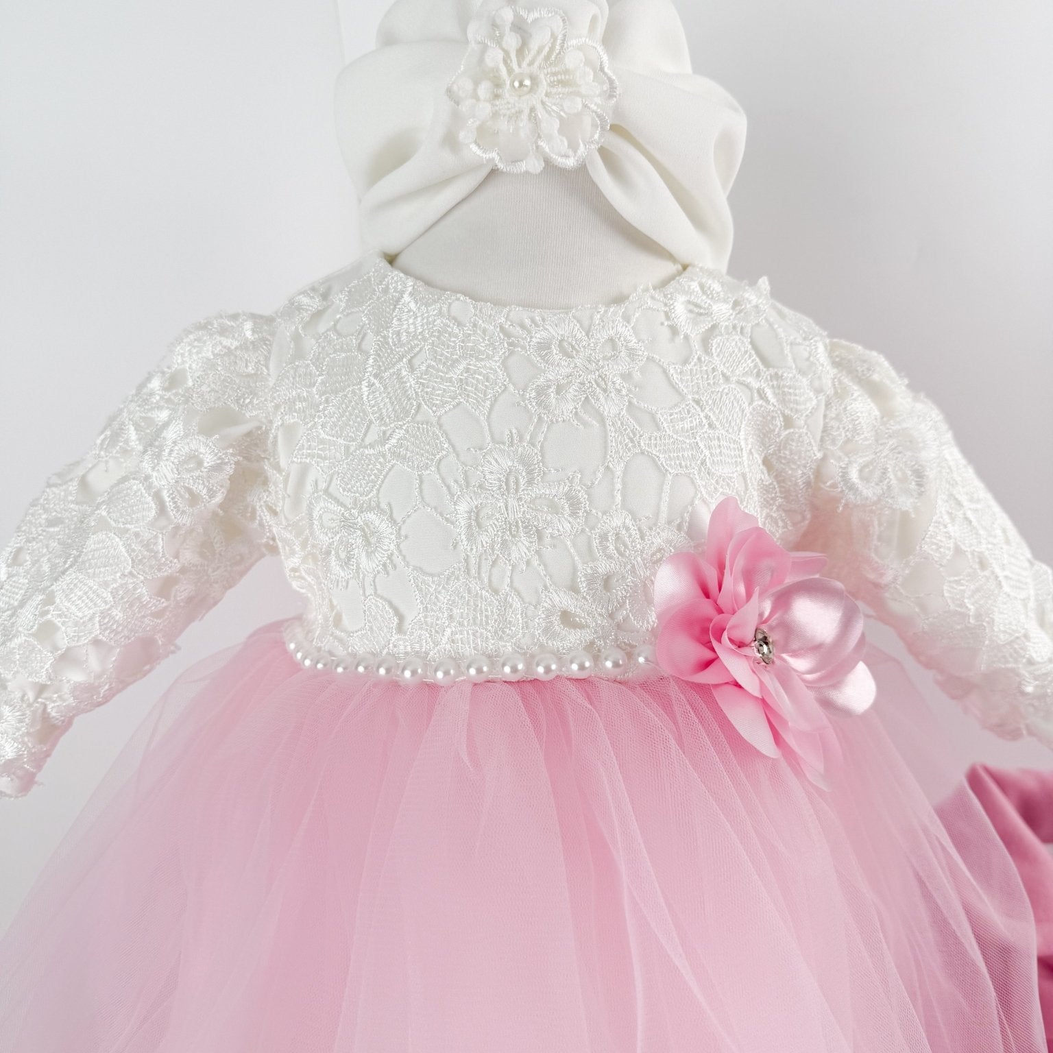 Rochie eleganta fetita cu turban