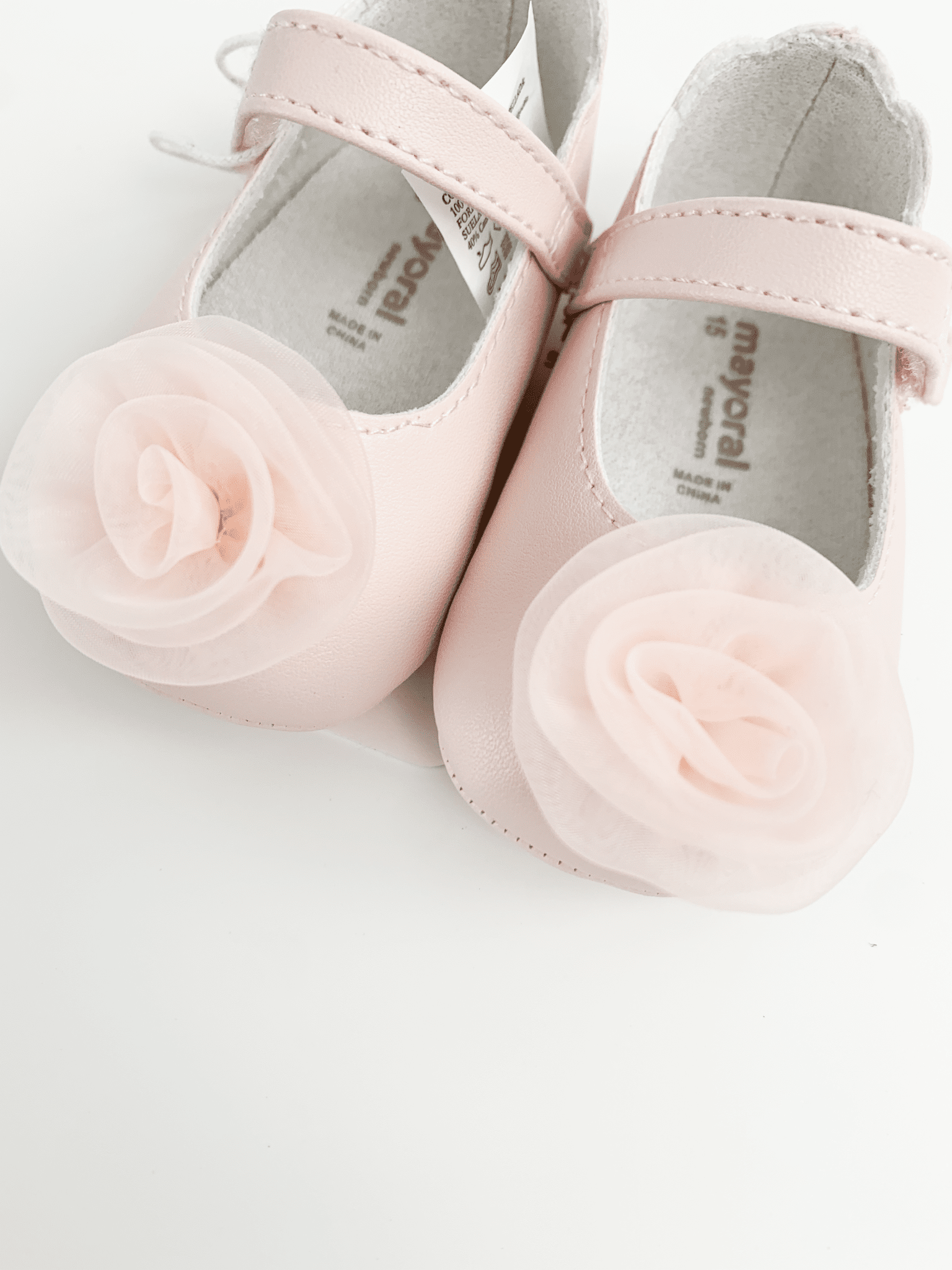 Balerini cu floricica roz - Mayoral - Botez bebelusi