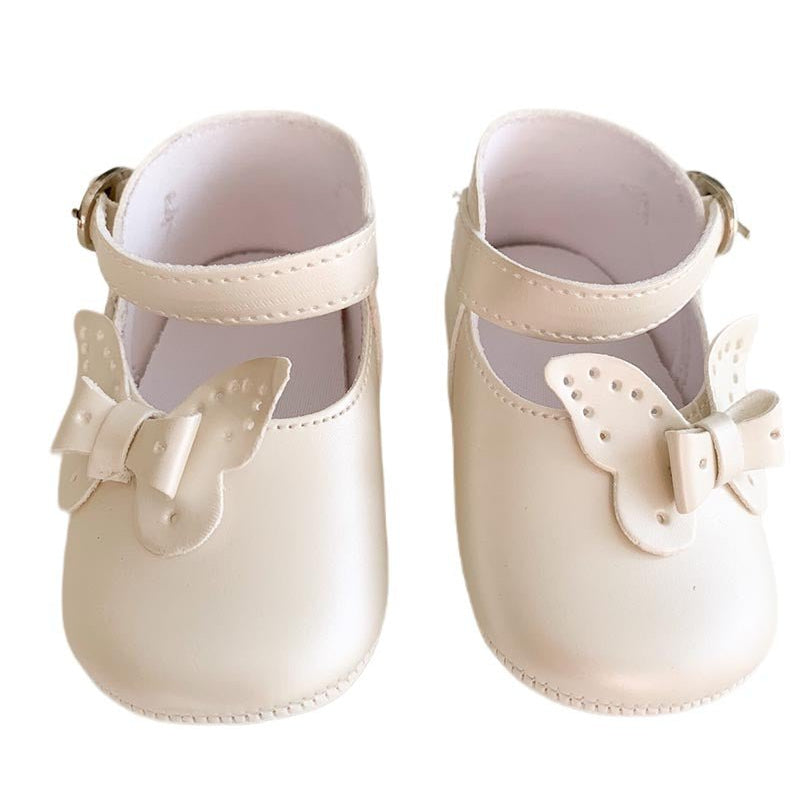 Balerini ivoire cu fluturasi - Botez bebelusi