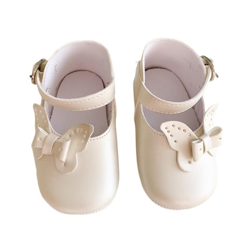 Balerini ivoire cu fluturasi - Botez bebelusi