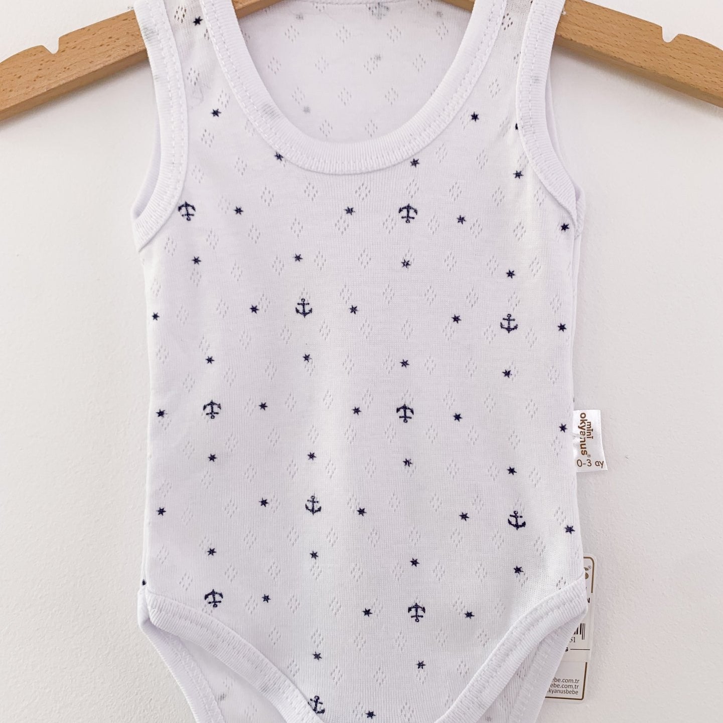 Body bebelus - alb cu negru - Botez bebelusi