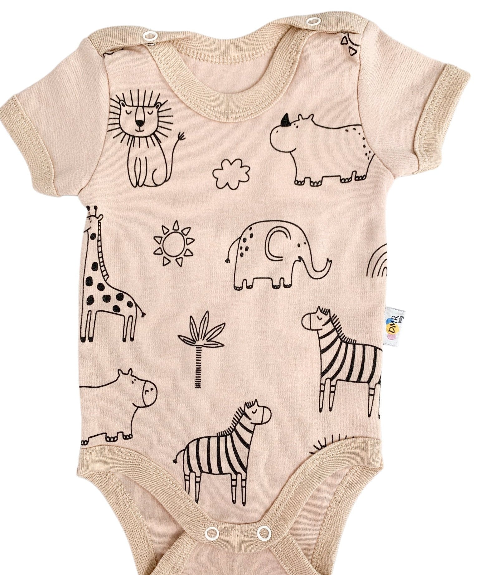 Body bebelus - crem cu animalute - Botez bebelusi