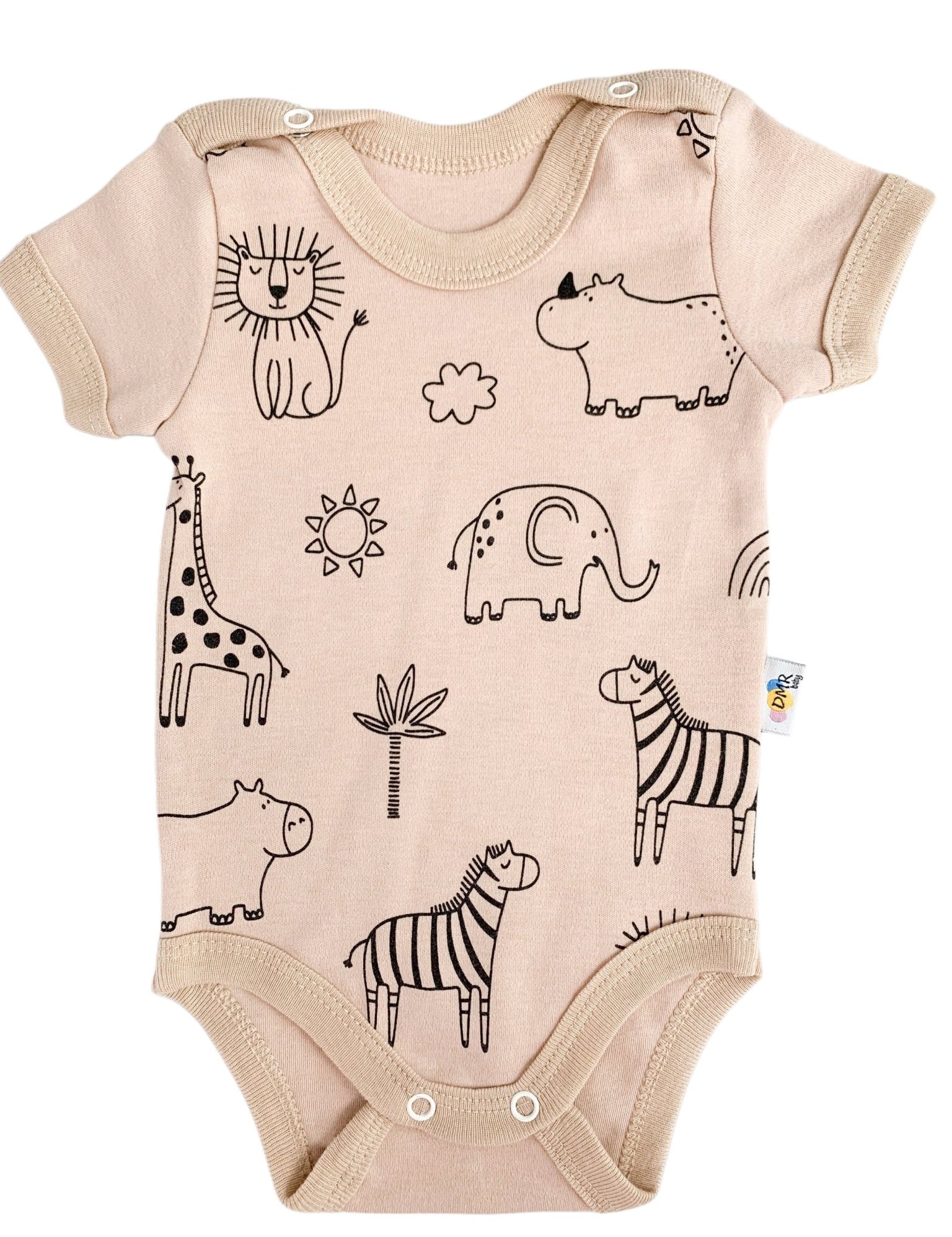 Body bebelus - crem cu animalute - Botez bebelusi