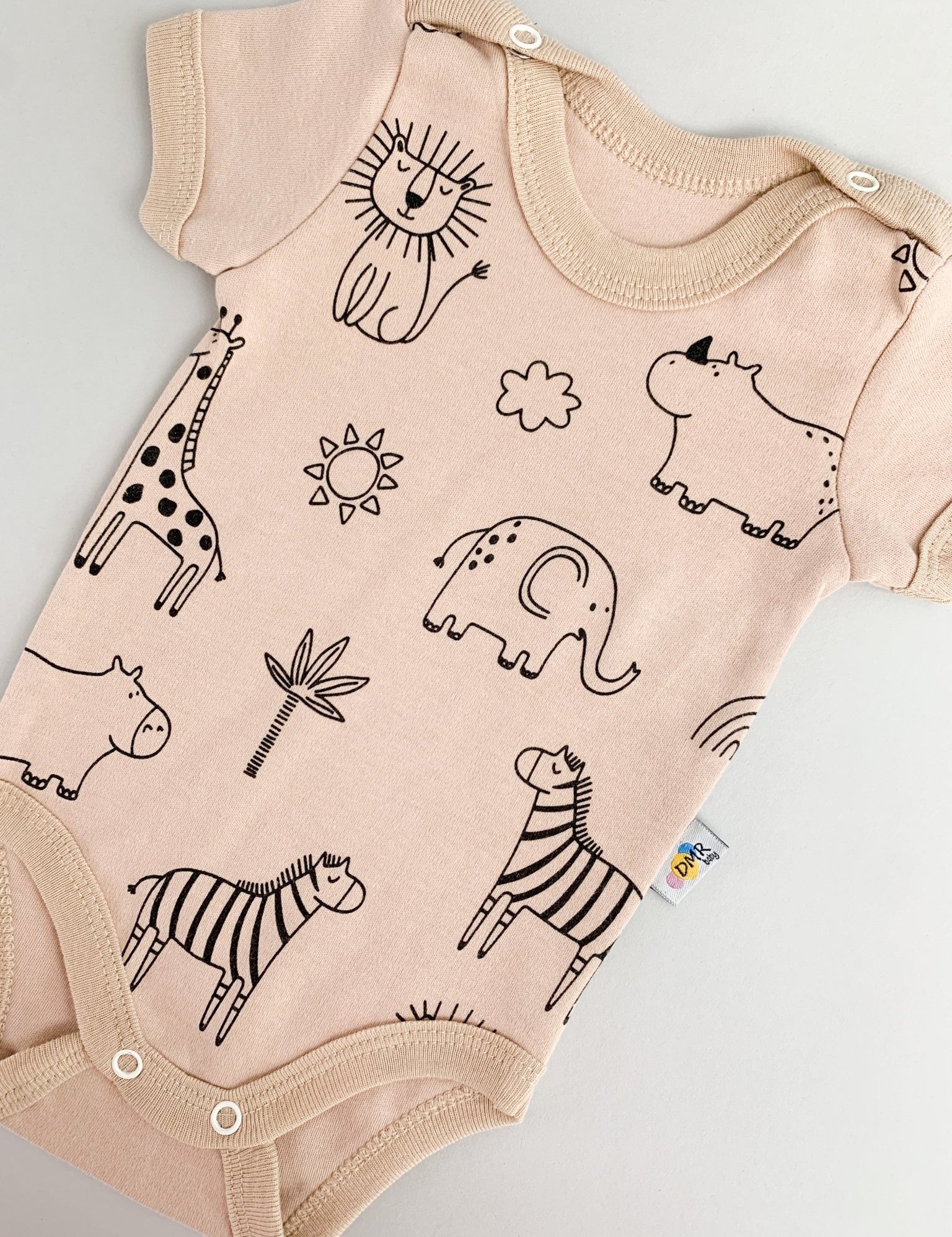 Body bebelus - crem cu animalute - Botez bebelusi