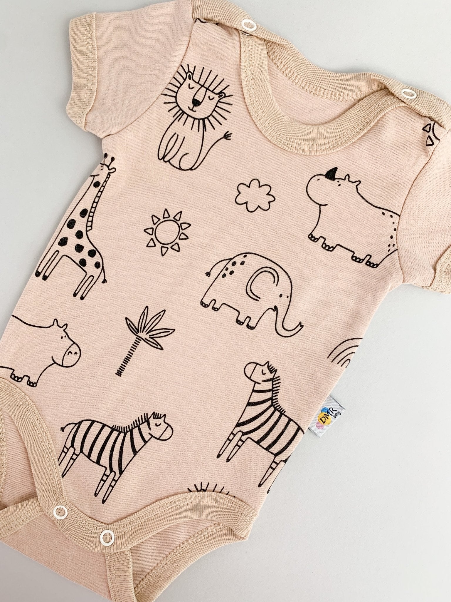 Body bebelus - crem cu animalute - Botez bebelusi
