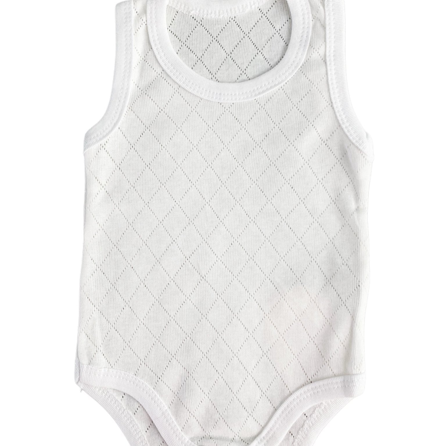 Body bebelus maieu - alb - Botez bebelusi