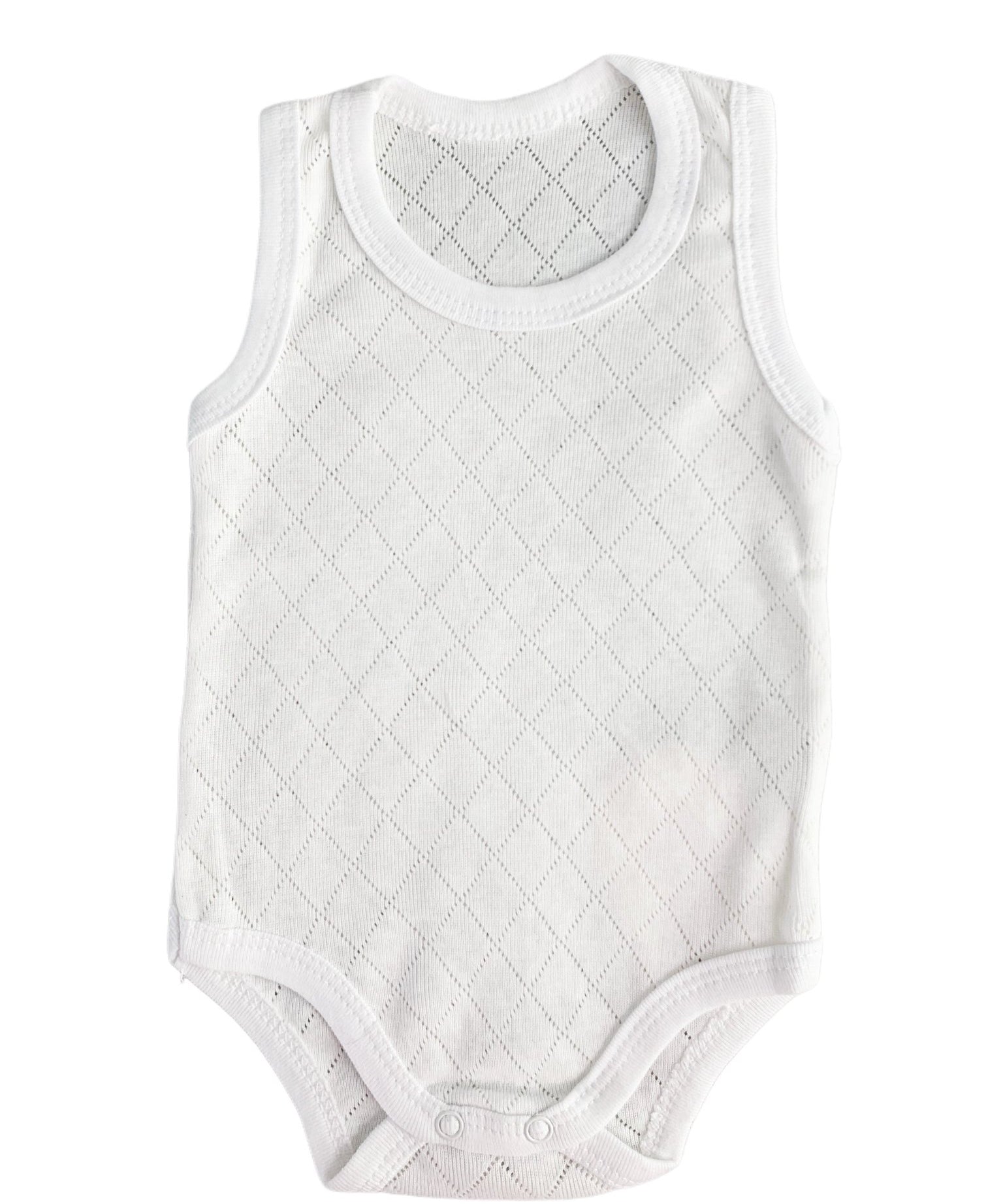 Body bebelus maieu - alb - Botez bebelusi