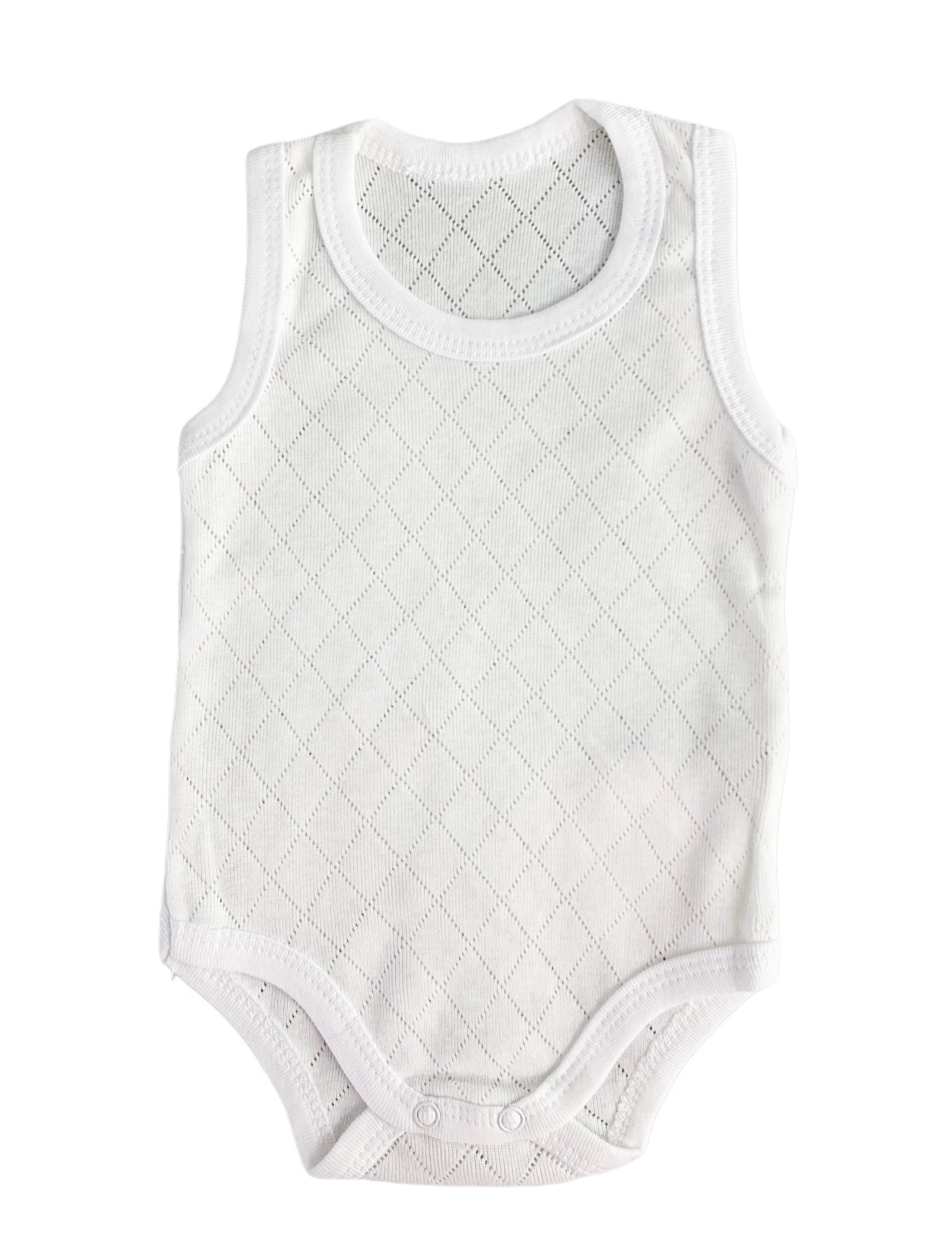 Body bebelus maieu - alb - Botez bebelusi
