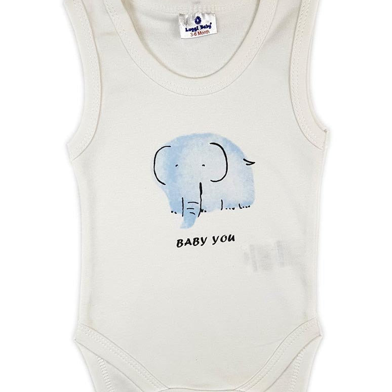 Body elefant blue - Botez bebelusi
