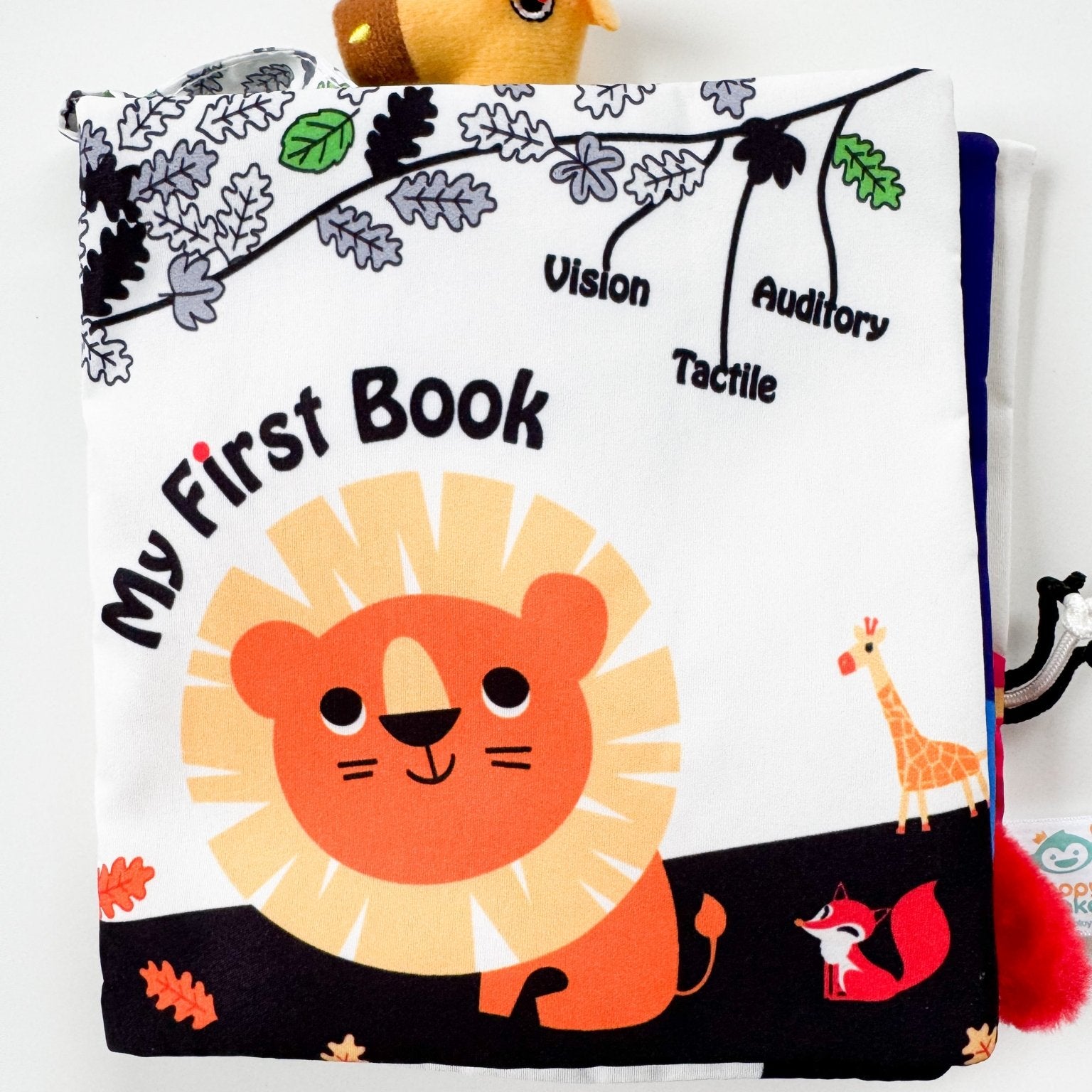 Carte bebe cu animale – Leu - Botez bebelusi