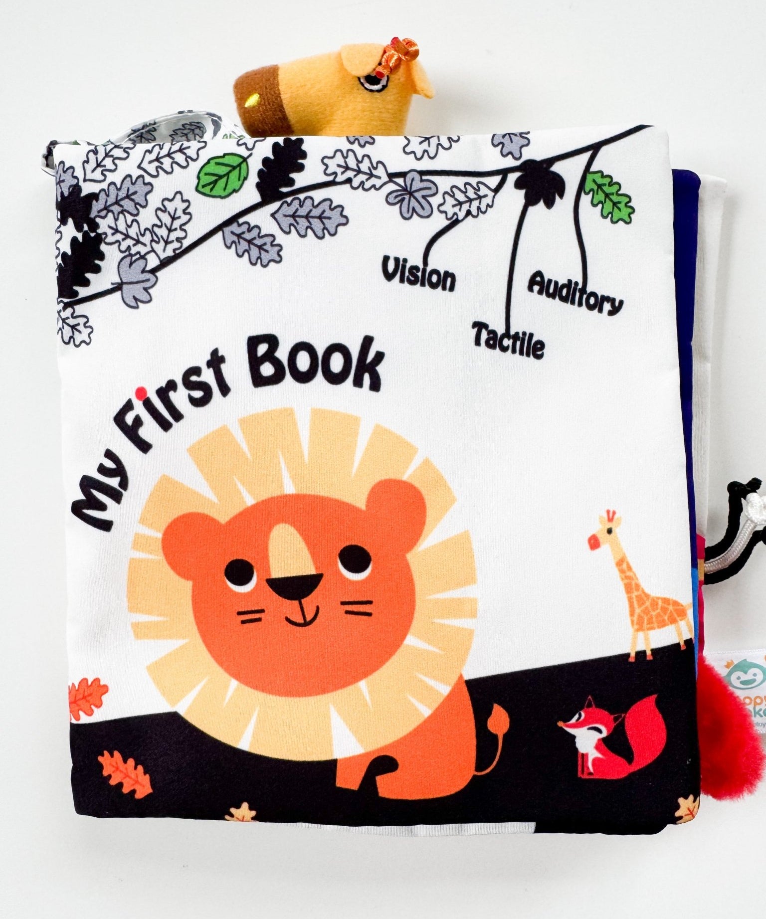 Carte bebe cu animale – Leu - Botez bebelusi