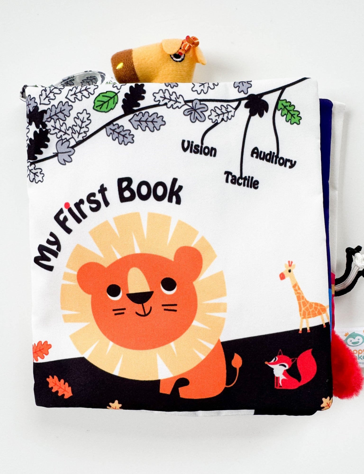 Carte bebe cu animale – Leu - Botez bebelusi