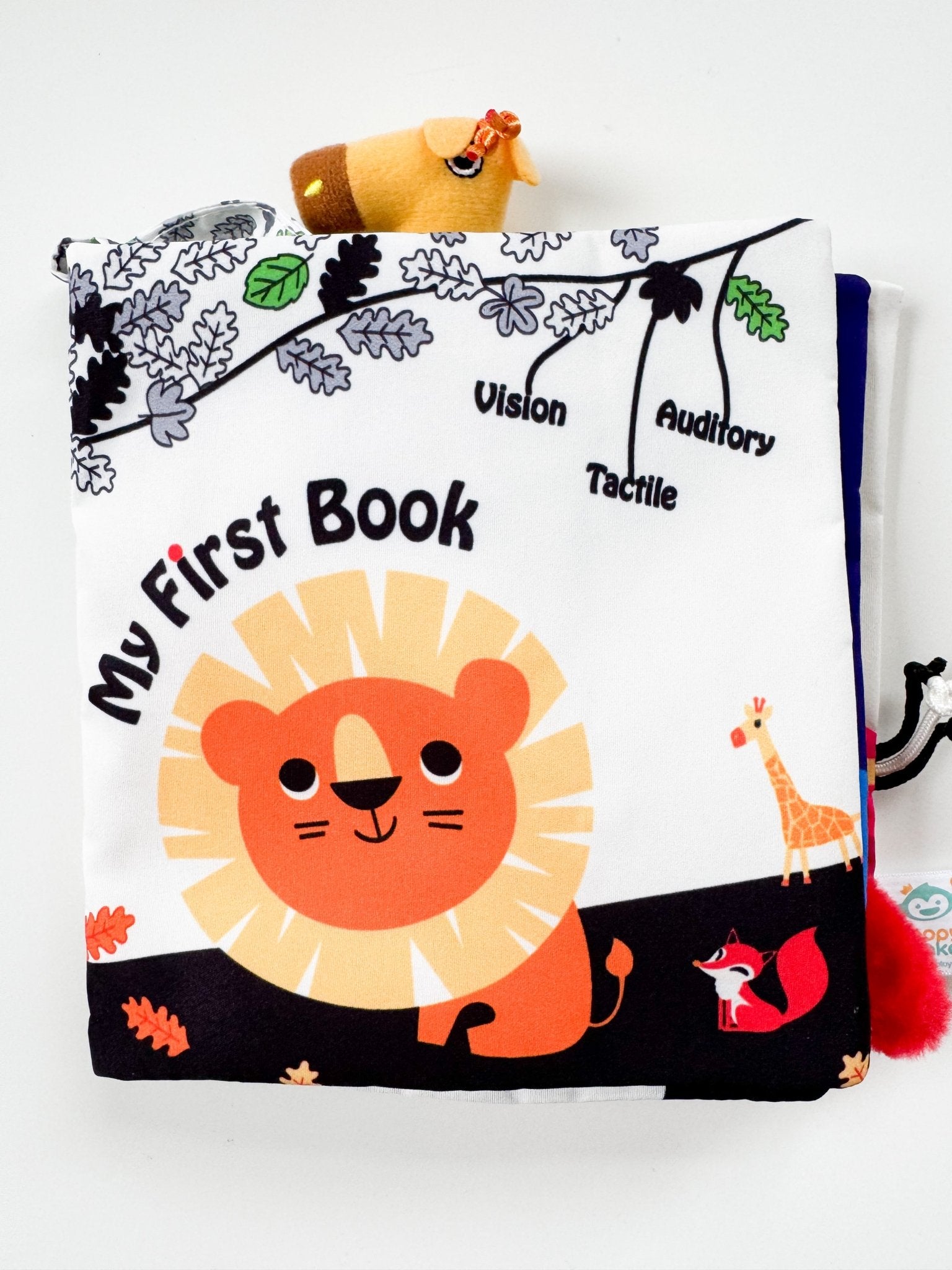 Carte bebe cu animale – Leu - Botez bebelusi