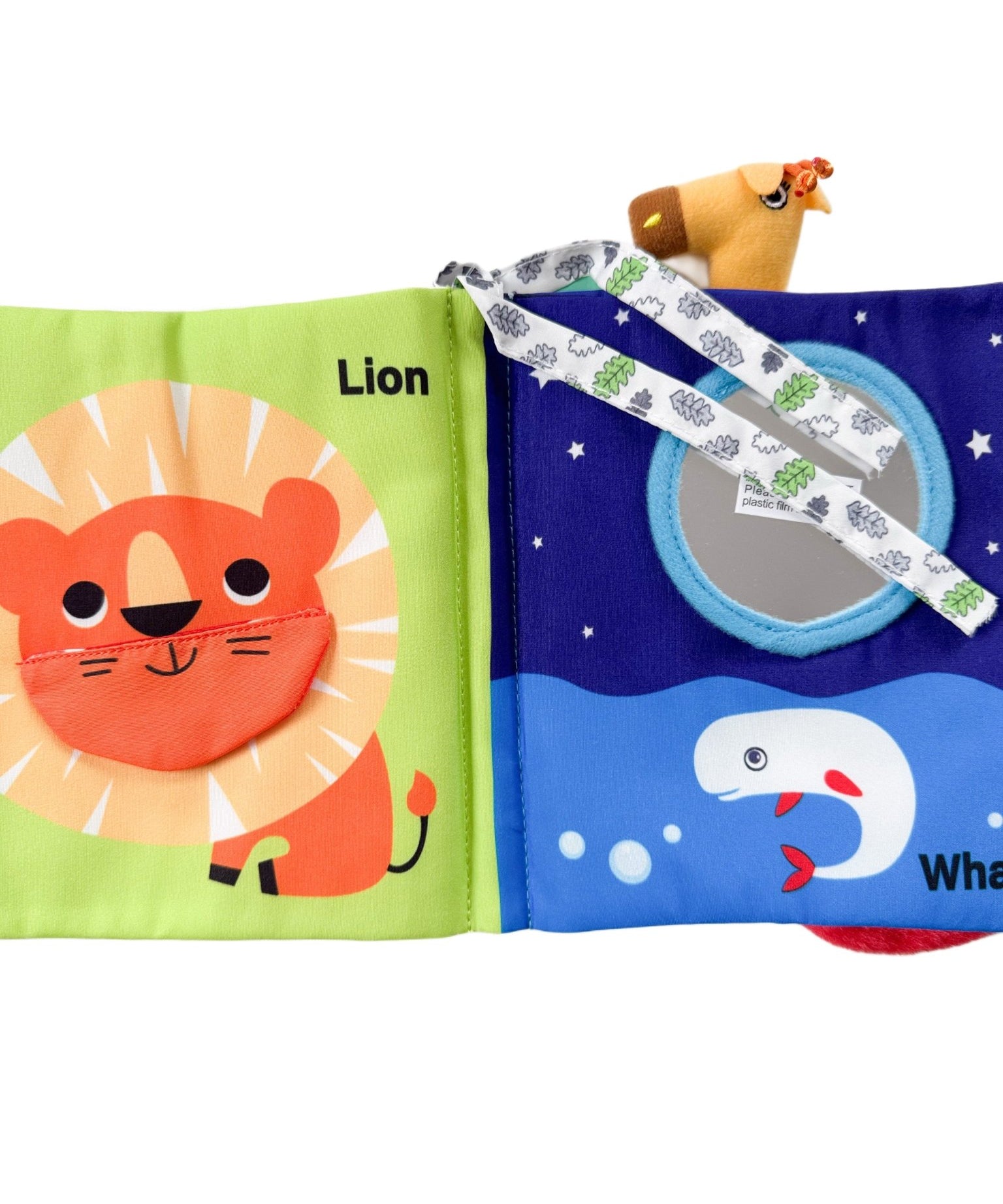 Carte bebe cu animale – Leu - Botez bebelusi