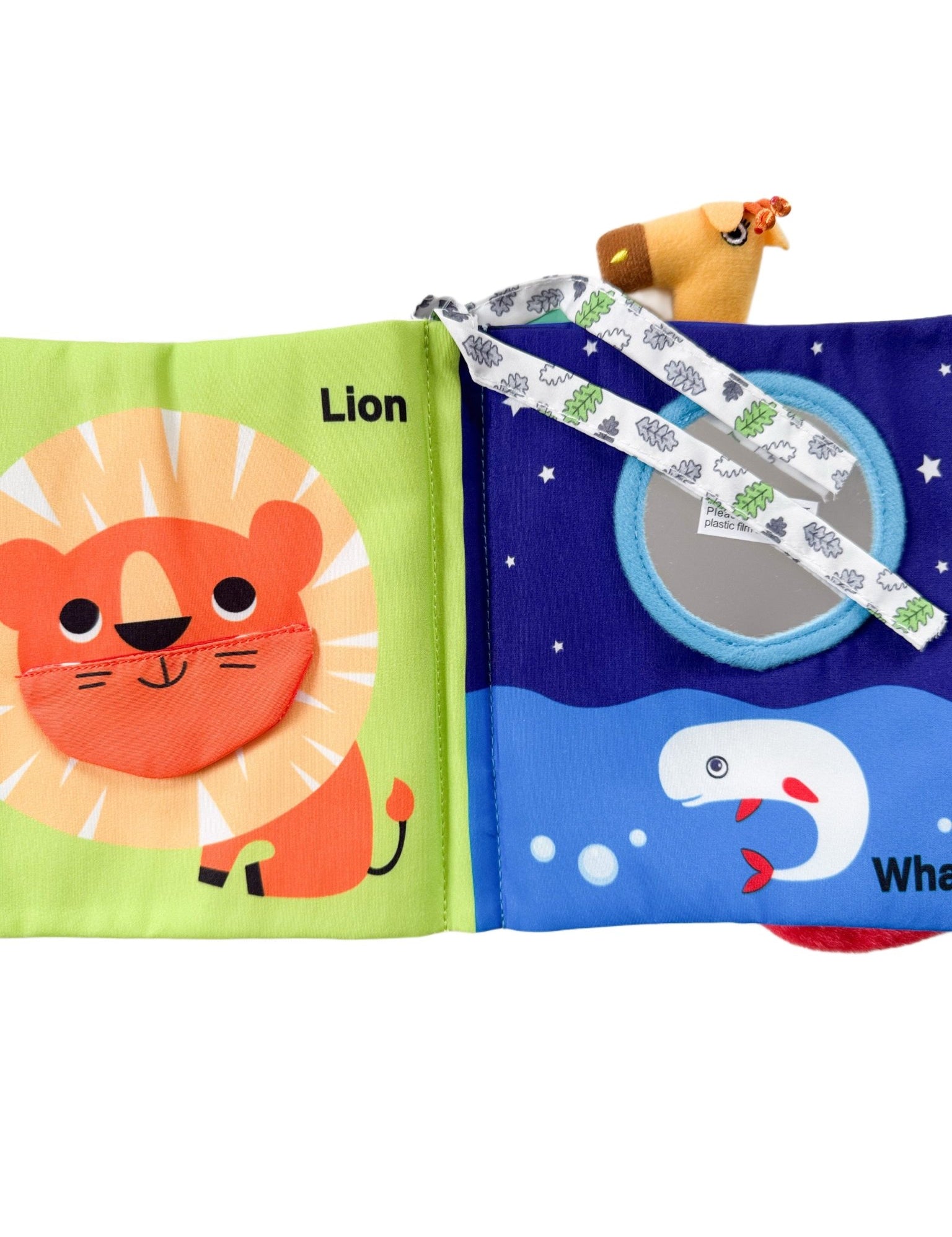 Carte bebe cu animale – Leu - Botez bebelusi
