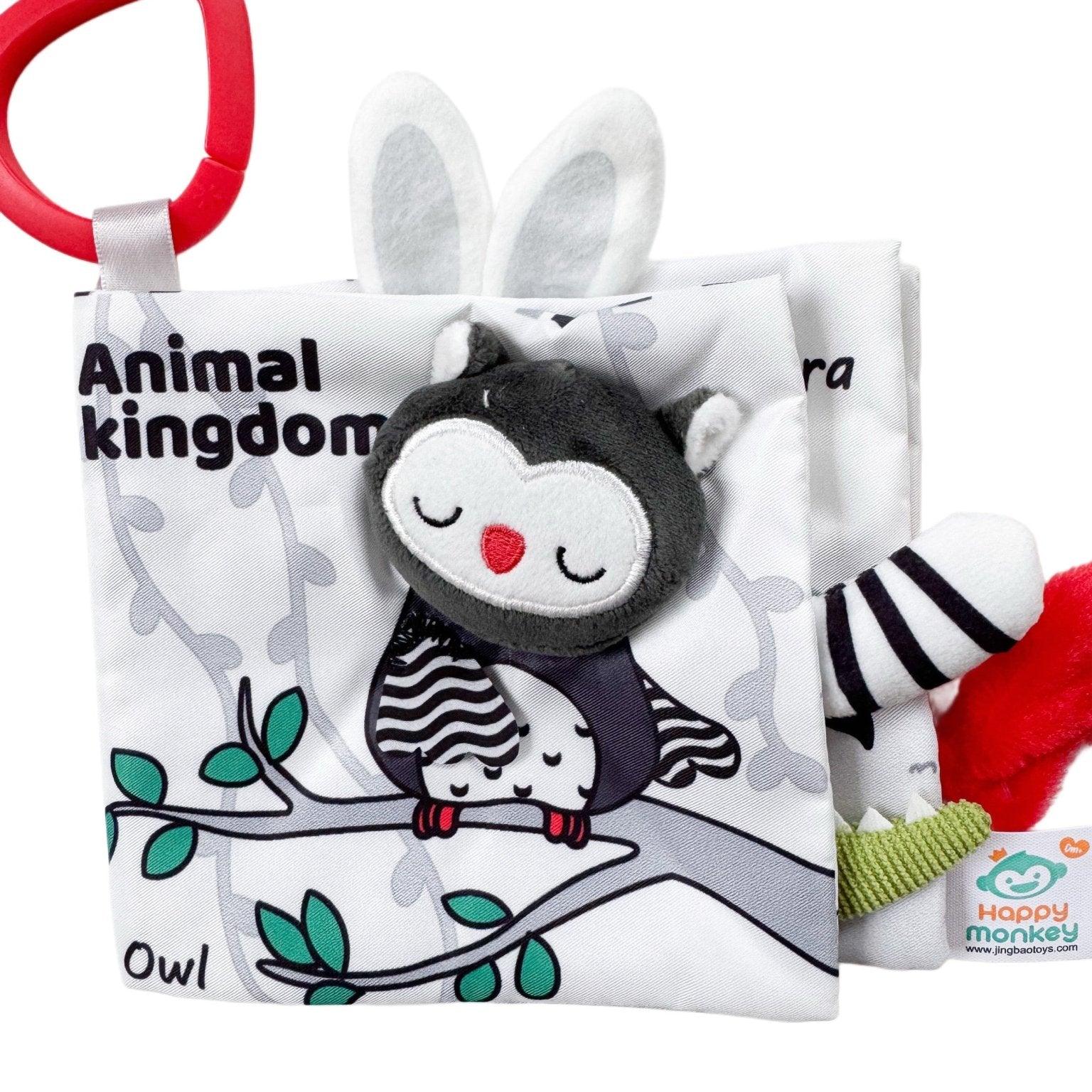 Carte cu animale zornaitoare – Bufnita - Botez bebelusi