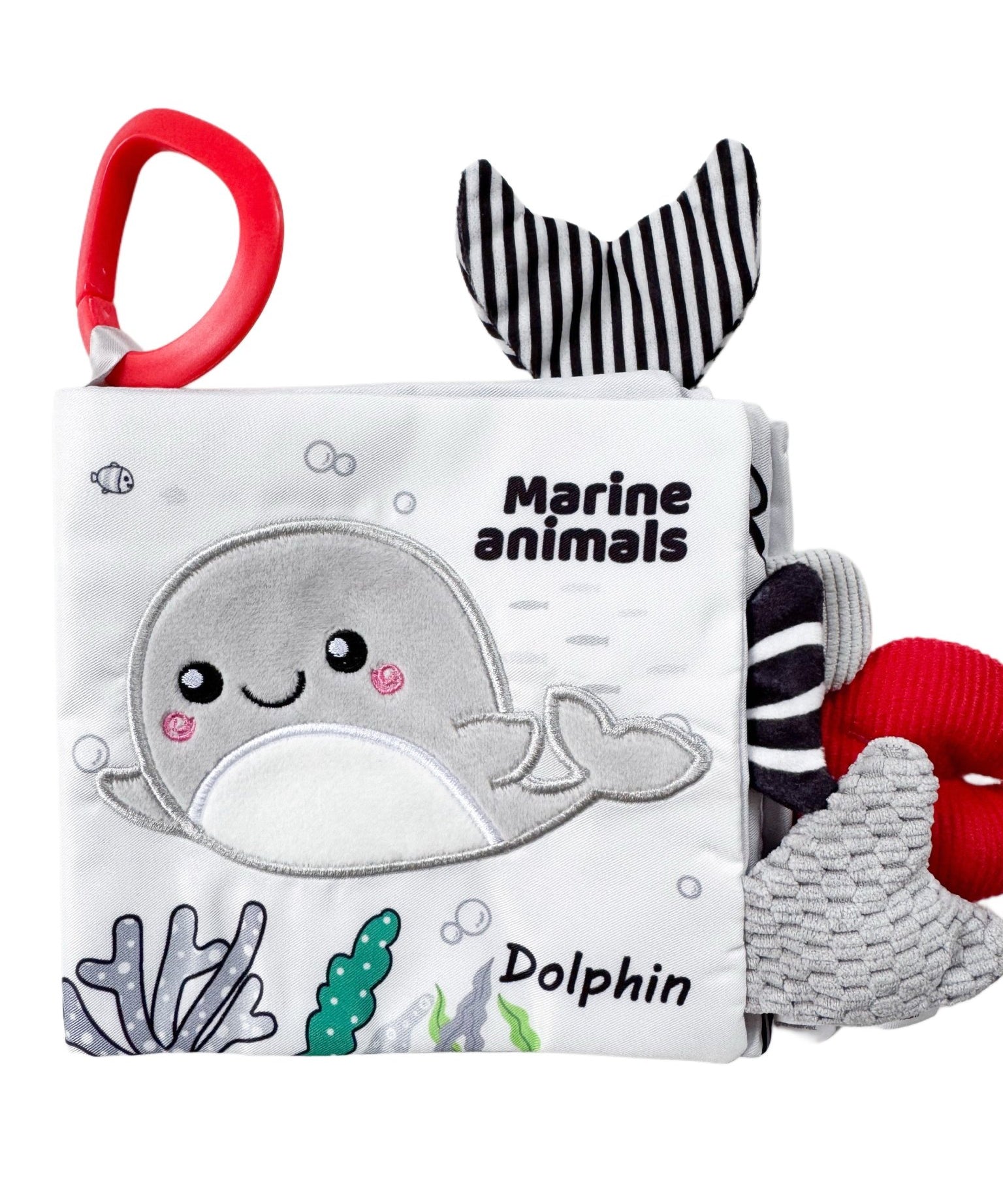 Carte cu animale zornaitoare – Delfin - Botez bebelusi