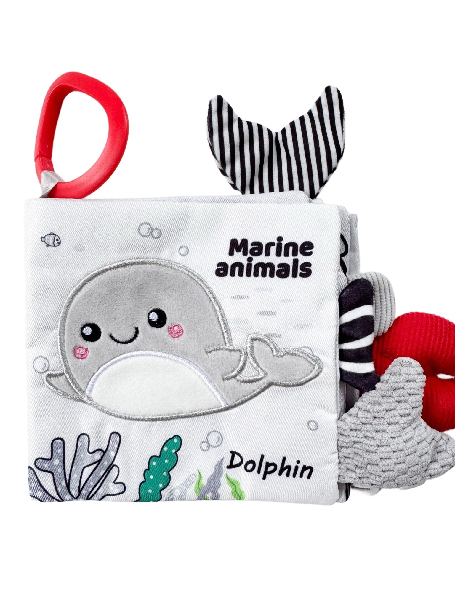Carte cu animale zornaitoare – Delfin - Botez bebelusi