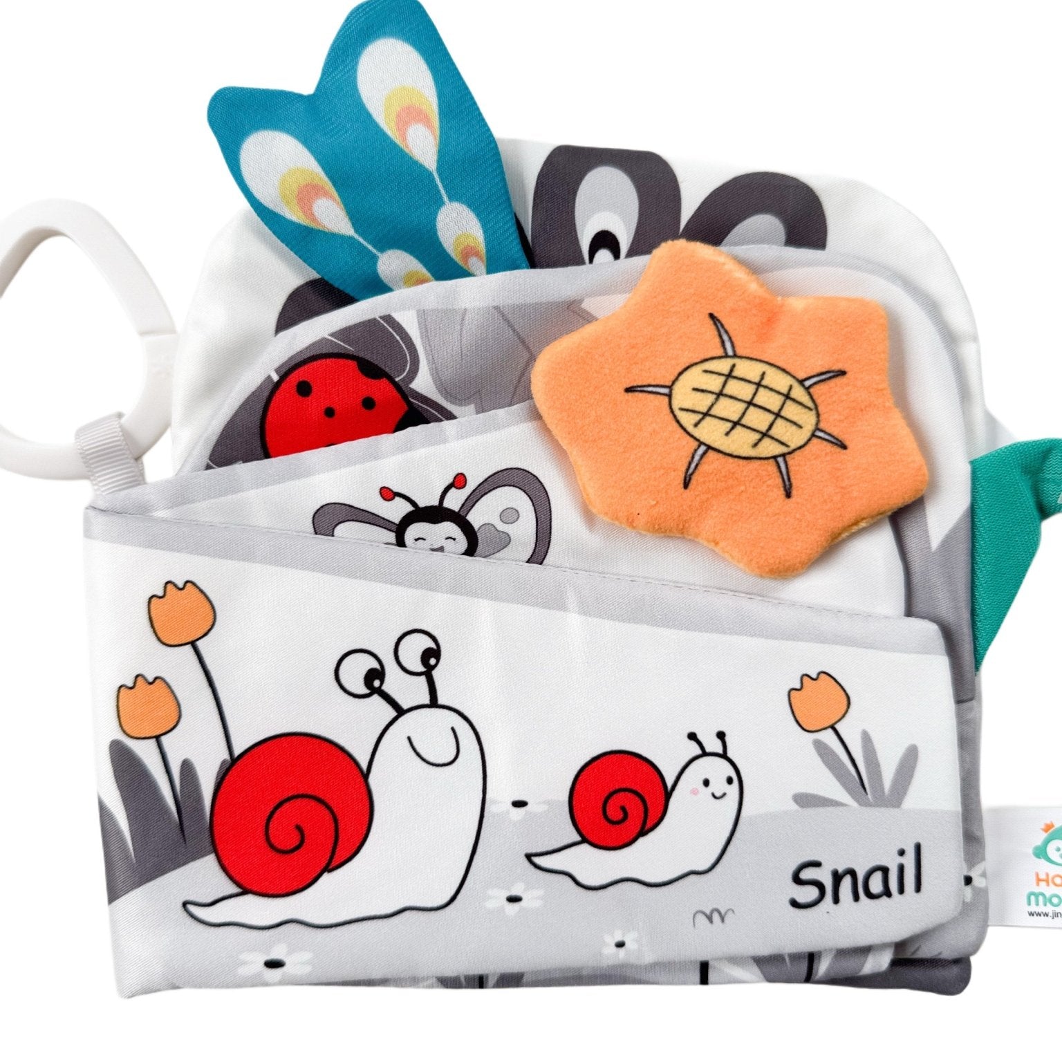 Carte cu animale zornaitoare – Melci - Botez bebelusi