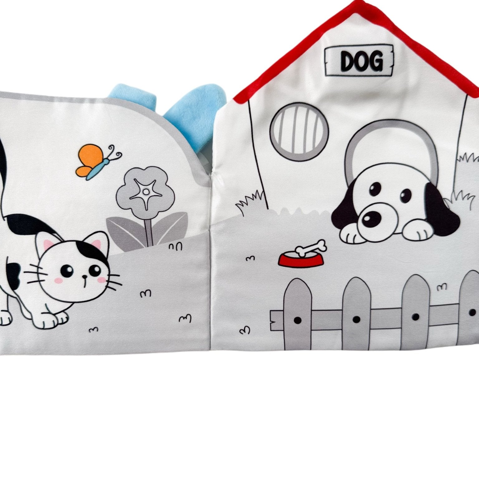 Carte cu animale zornaitoare – Pui - Botez bebelusi