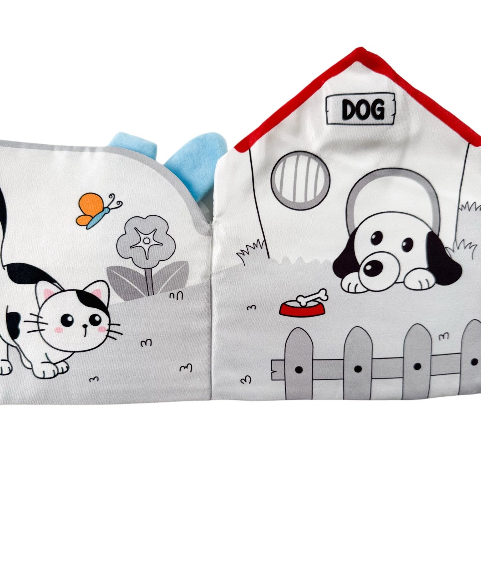 Carte cu animale zornaitoare – Pui - Botez bebelusi