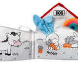 Carte cu animale zornaitoare – Pui - Botez bebelusi