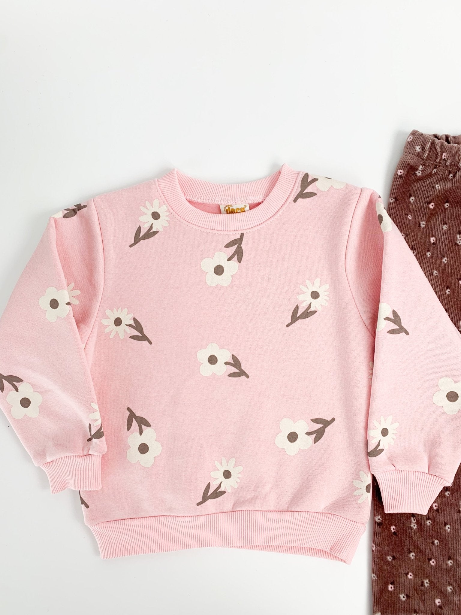 Compleu Dariana 2 piese - roz maro - Botez bebelusi