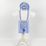 Costum bebelusi complet cu botosei - Andy - Botez bebelusi