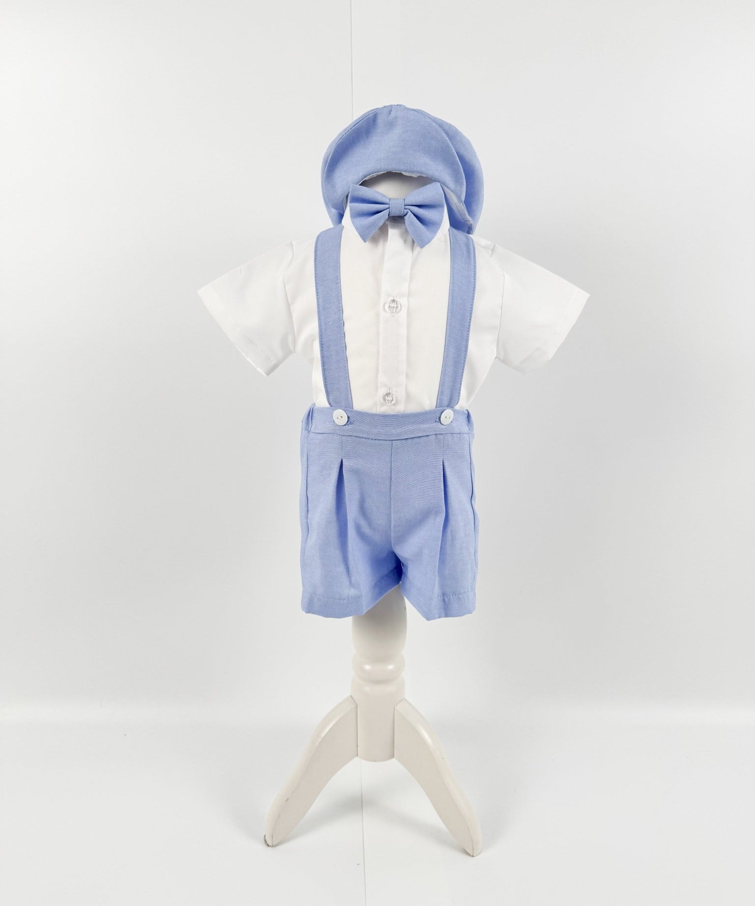 Costum bebelusi complet cu botosei - Andy - Botez bebelusi