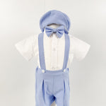 Costum bebelusi complet cu botosei - Andy - Botez bebelusi