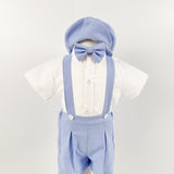 Costum bebelusi complet cu botosei - Andy - Botez bebelusi