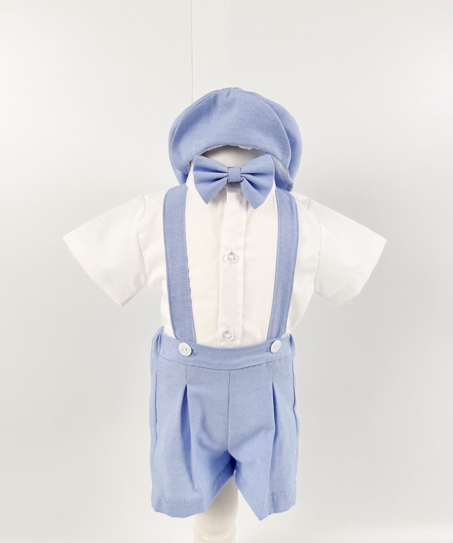 Costum bebelusi complet cu botosei - Andy - Botez bebelusi