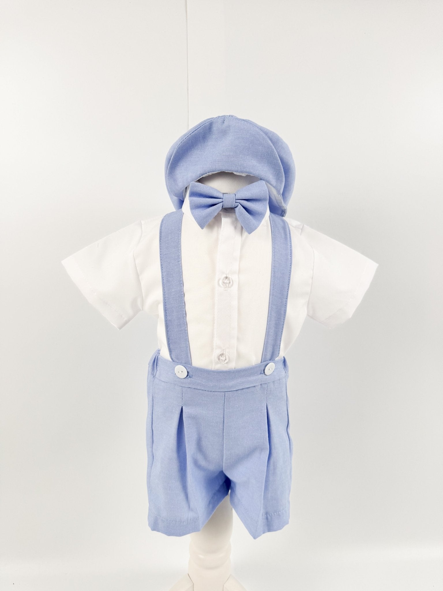 Costum bebelusi complet cu botosei - Andy - Botez bebelusi