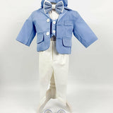 Costum bebelusi complet cu botosei - Carlos - Botez bebelusi