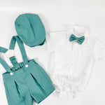 Costum bebelusi complet cu botosei - Teodor - Botez bebelusi