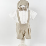Costum bebelusi complet cu botosei - Thedy - Botez bebelusi