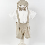 Costum bebelusi complet cu botosei - Thedy - Botez bebelusi