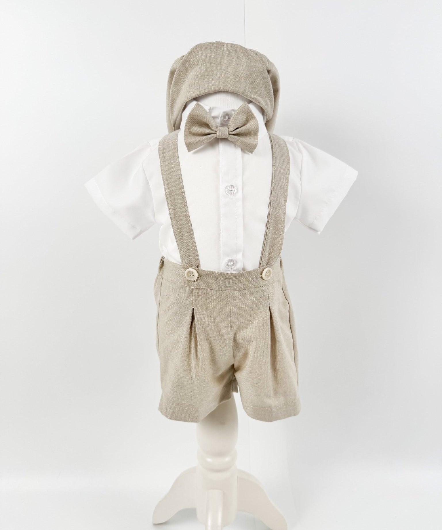Costum bebelusi complet cu botosei - Thedy - Botez bebelusi