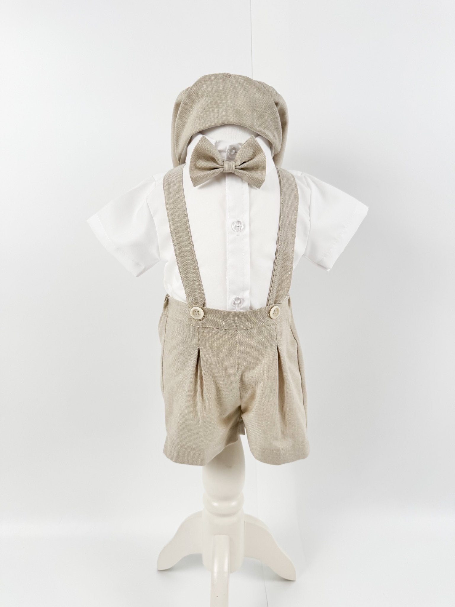 Costum bebelusi complet cu botosei - Thedy - Botez bebelusi
