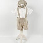 Costum bebelusi complet cu botosei - Thedy - Botez bebelusi