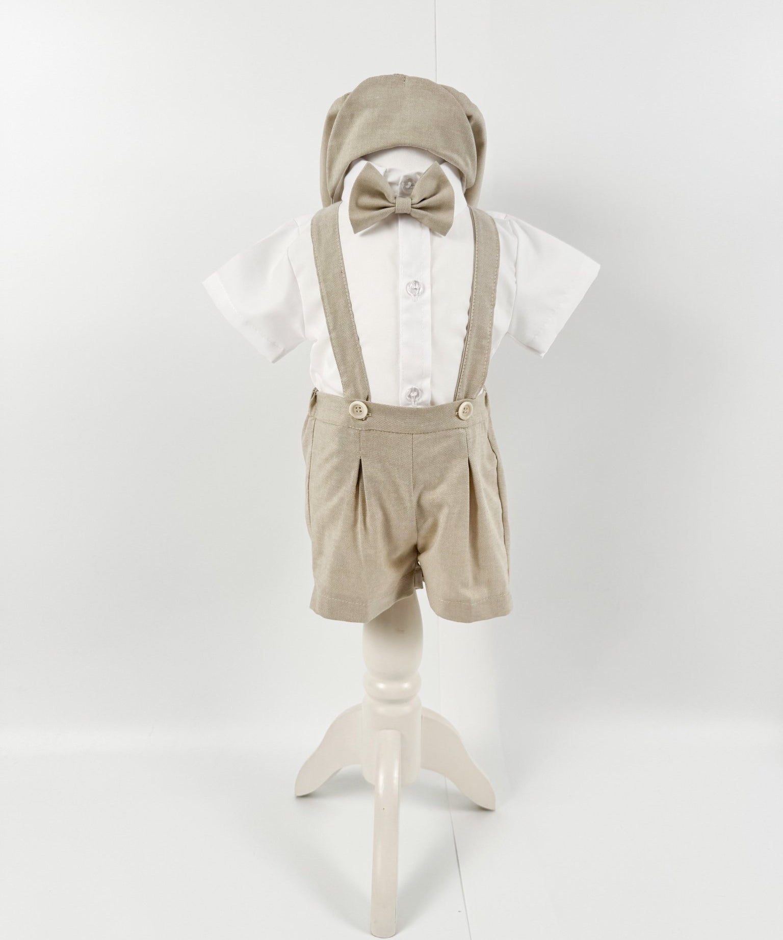 Costum bebelusi complet cu botosei - Thedy - Botez bebelusi