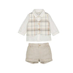 Costum botez baiat Mayoral - Trigo - Botez bebelusi
