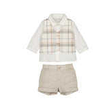 Costum botez baiat Mayoral - Trigo - Botez bebelusi