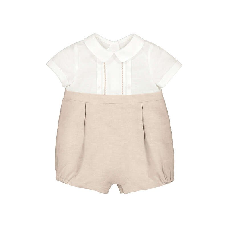Costum botez baiat Mayoral - Wheat - Botez bebelusi
