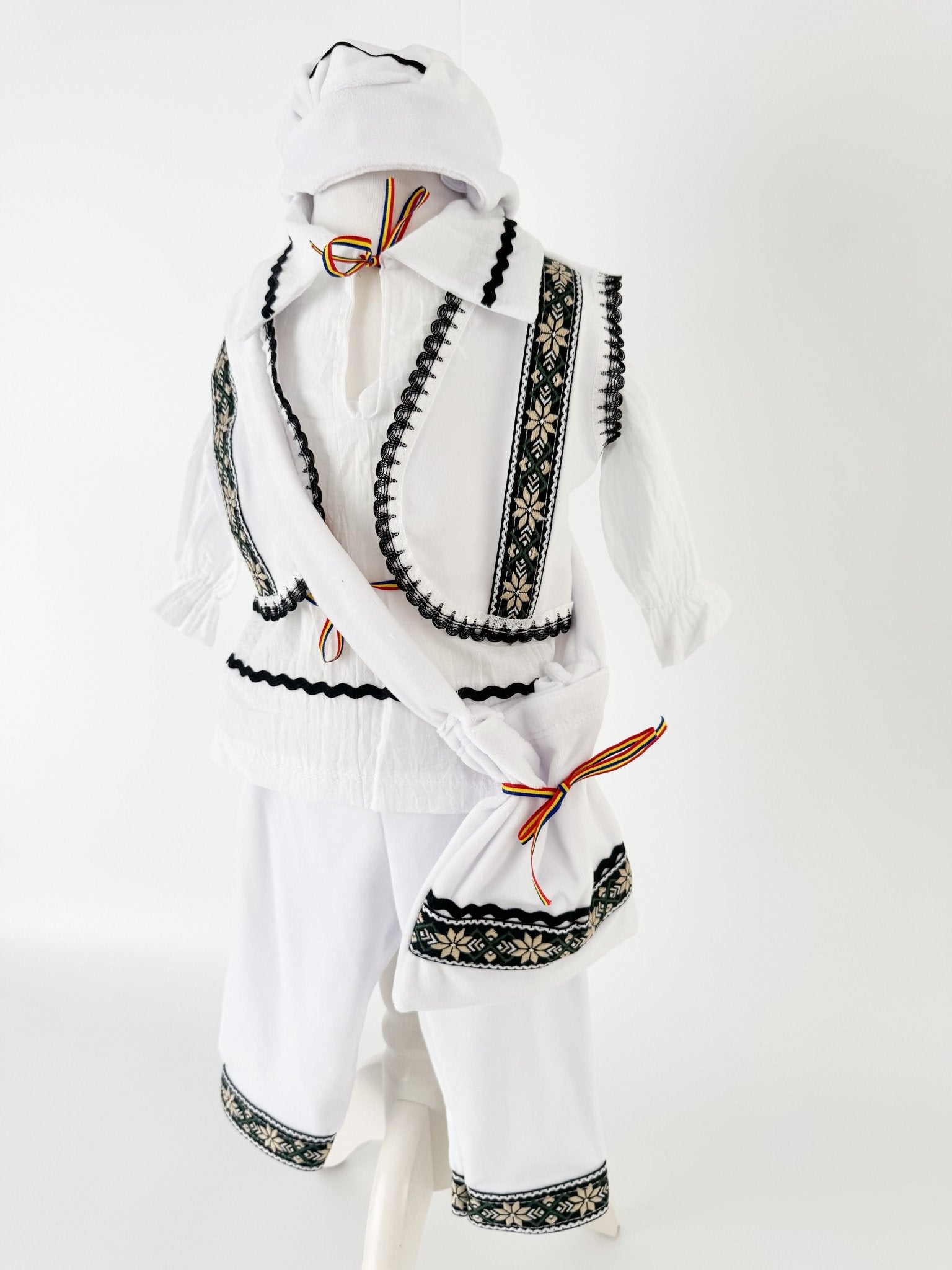 Costum traditional bebelusi complet - Gelu - Botez bebelusi