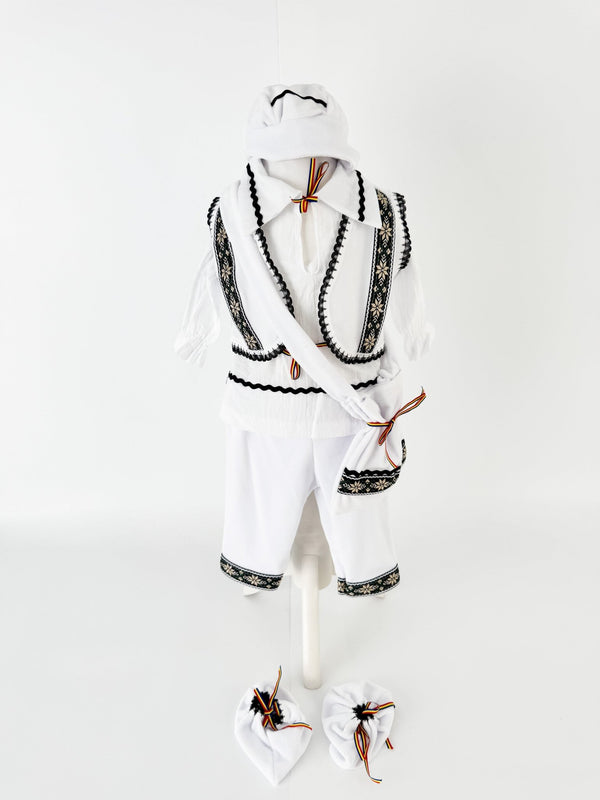 Costum traditional bebelusi complet - Gelu - Botez bebelusi